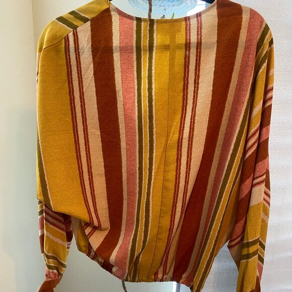 Willow + Root Striped Blouse - Picture 4 of 4